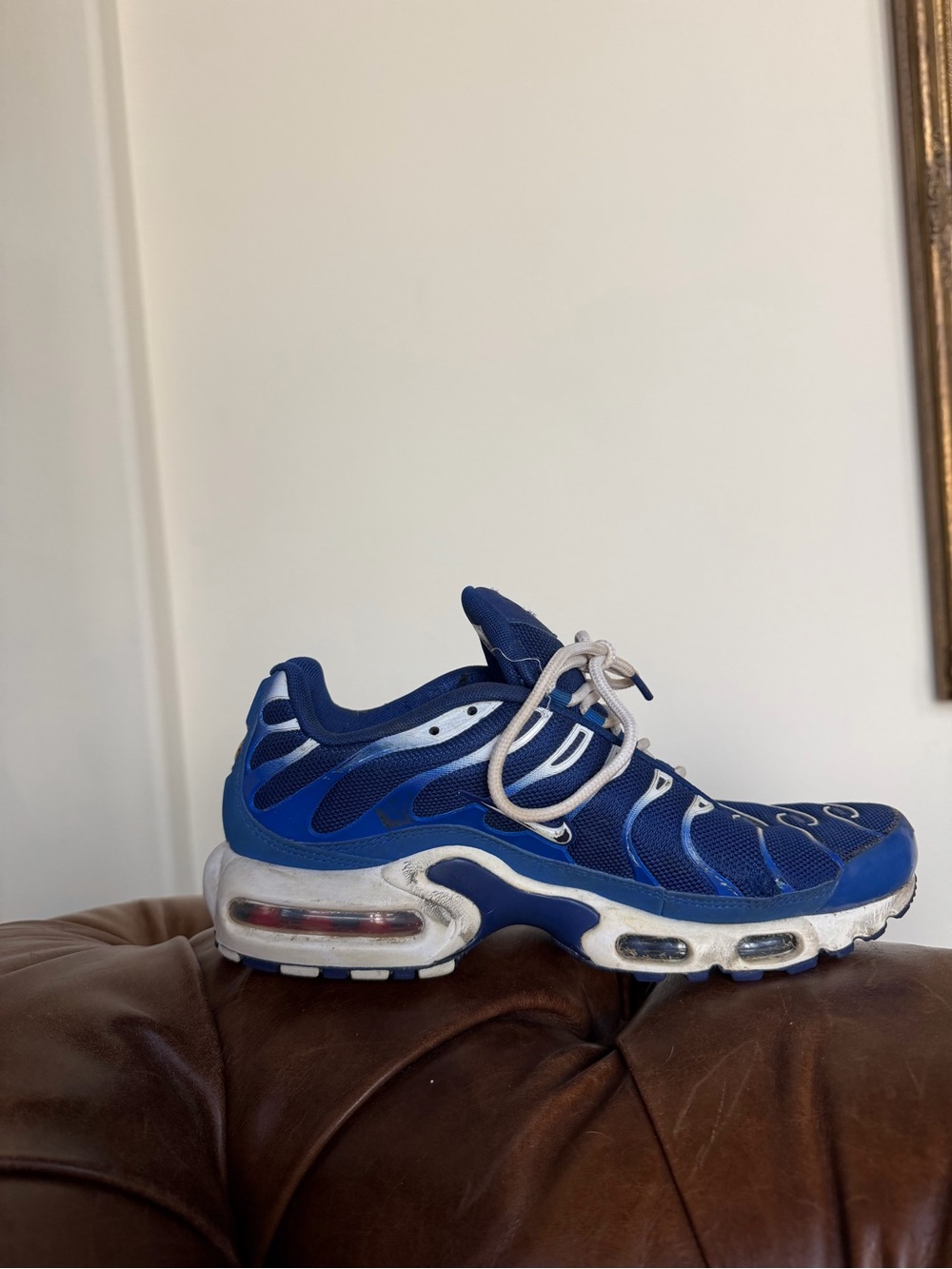 Nike Air Max Plus TN Arctic Chill Men’s Size 8 Royal Blue White - Picture 3 of 12